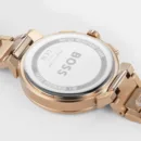 Pandora Gold-Tone Stainless Steel Watch with Black Dial - 1502592